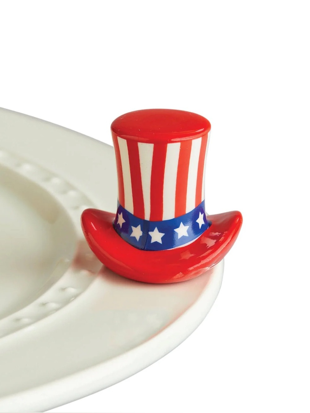 Retired Nora Fleming Home of the Brave (Uncle Sam) Mini - A53